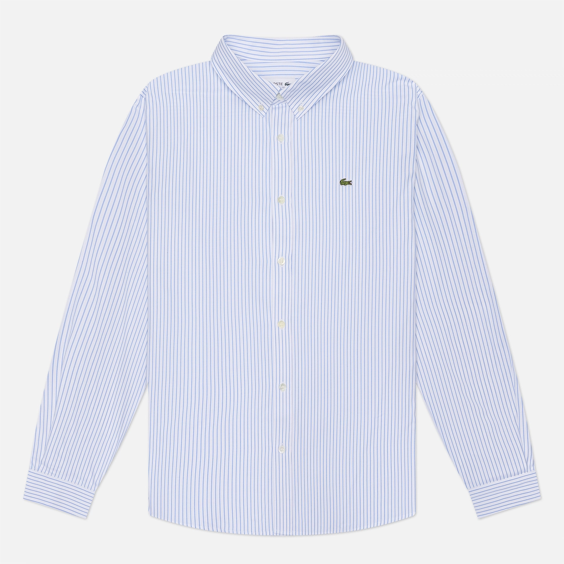 Lacoste Мужская рубашка Regular Fit Striped Pinpoint