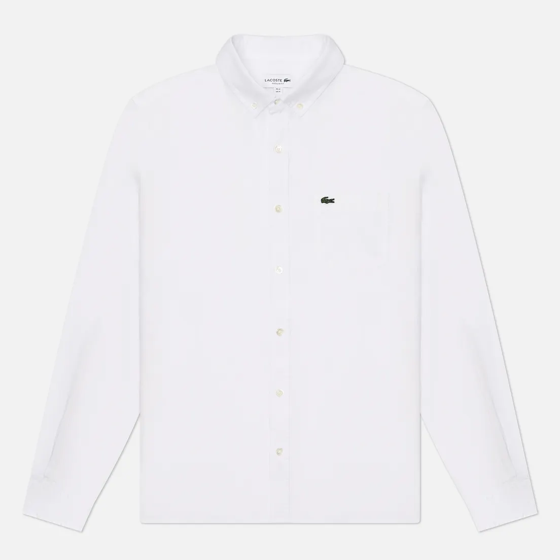 Lacoste Мужская рубашка Linen Regular Fit Embroidered