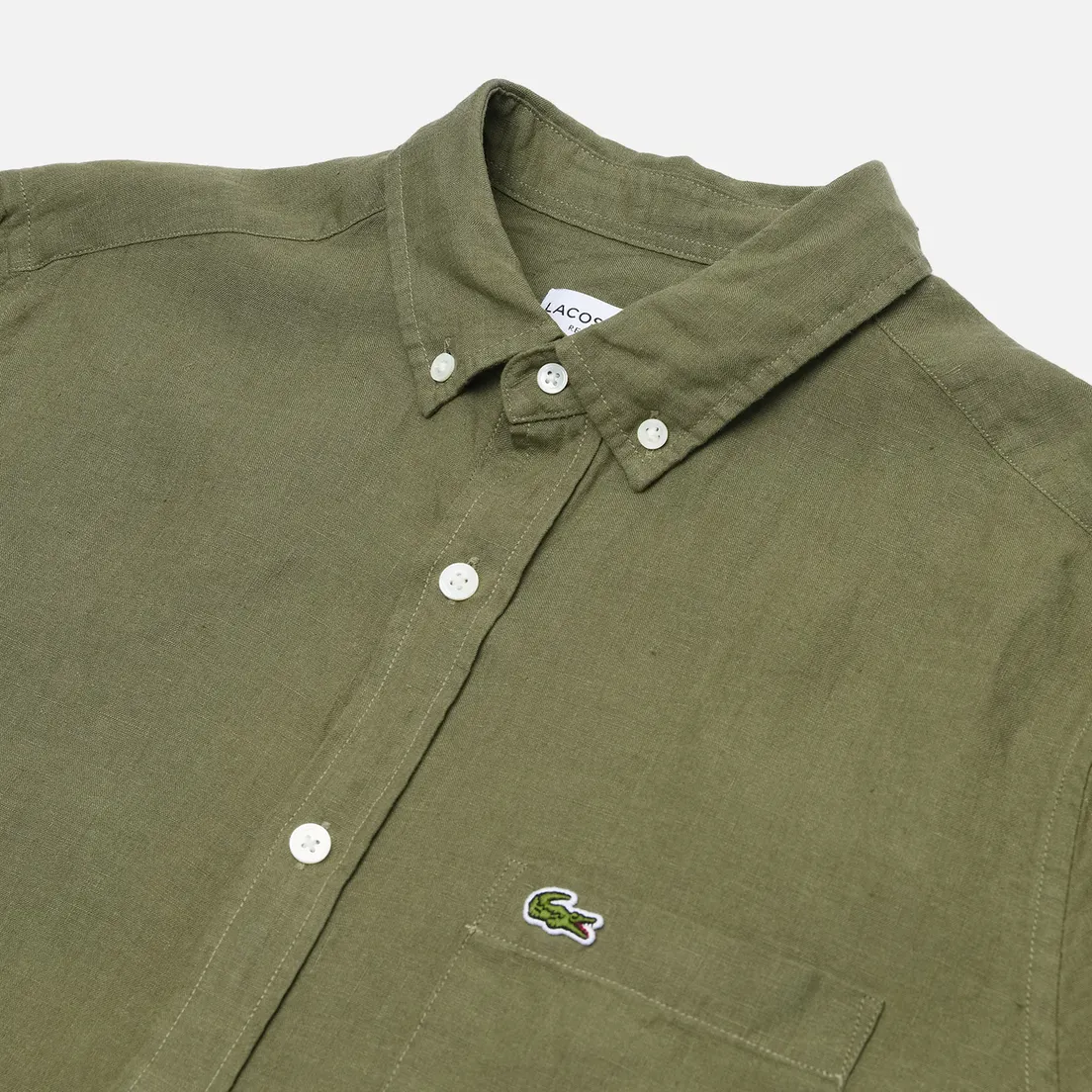 Lacoste Мужская рубашка Linen Regular Fit