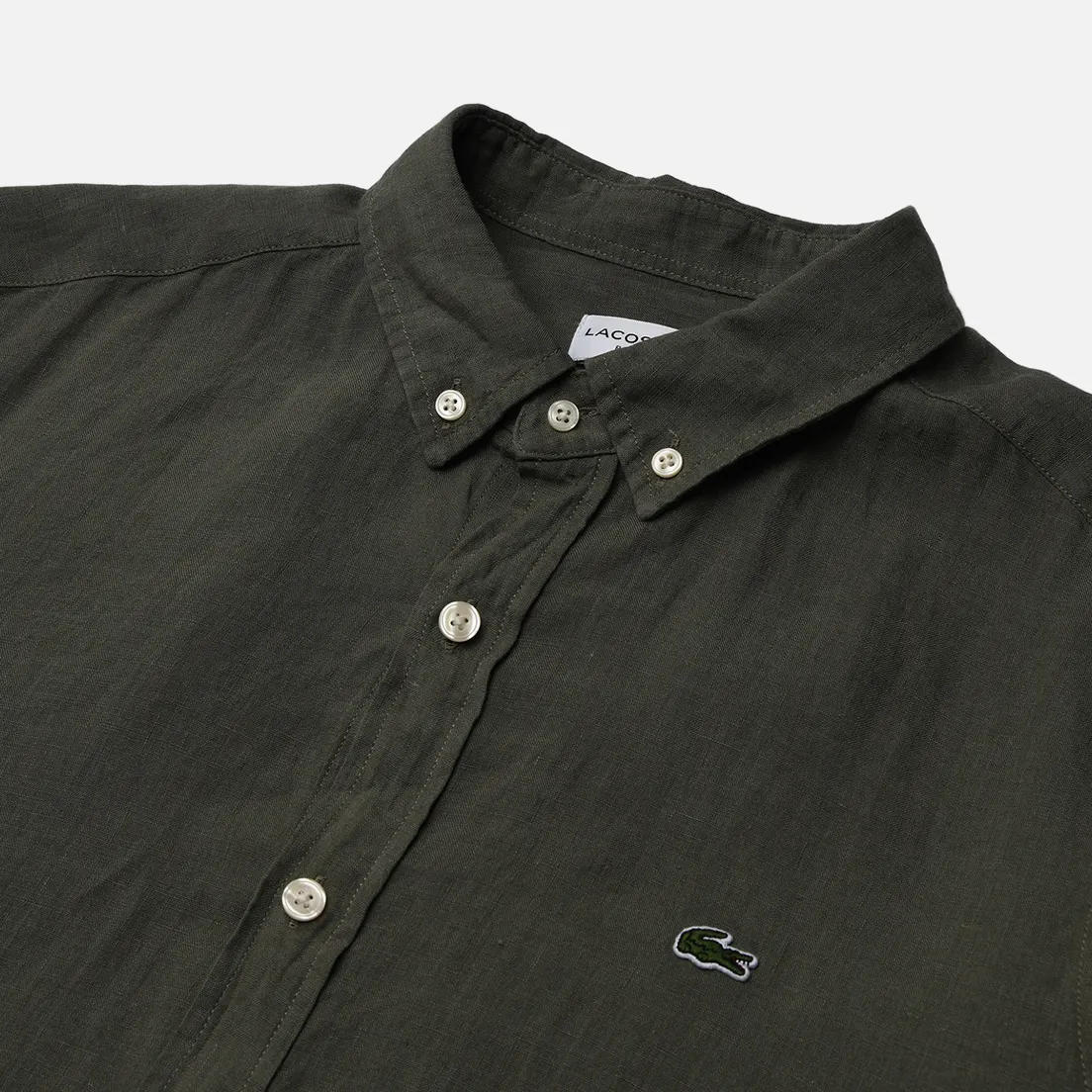 Lacoste Мужская рубашка Linen Regular Fit