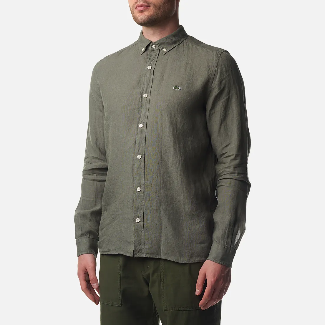 Lacoste Мужская рубашка Linen Regular Fit