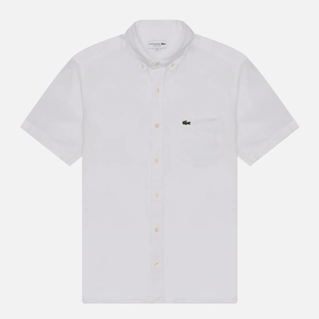 Lacoste Мужская рубашка Regular Fit Button-Up Collar Linen