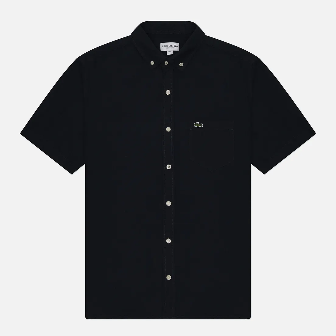 Lacoste Мужская рубашка Regular Fit Button-Up Collar Linen