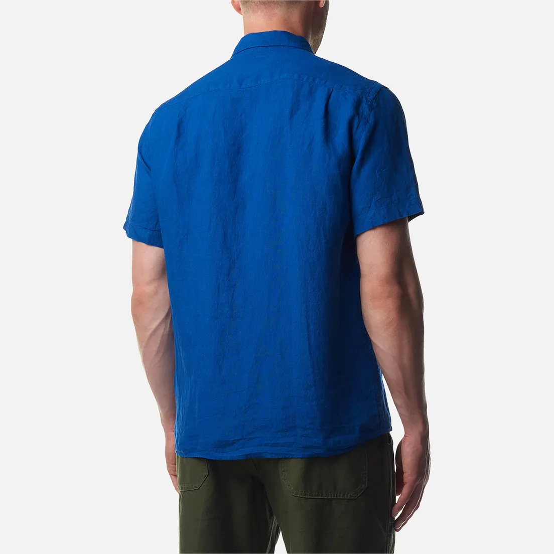 Lacoste Мужская рубашка Regular Fit Button-Up Collar Linen