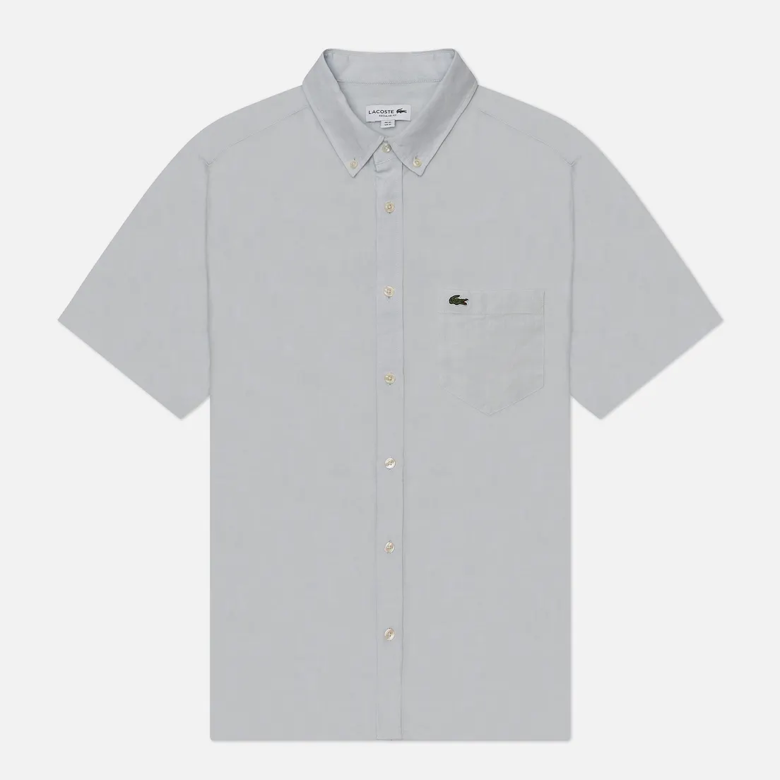 Lacoste Мужская рубашка Regular Fit Button-Up Collar Linen