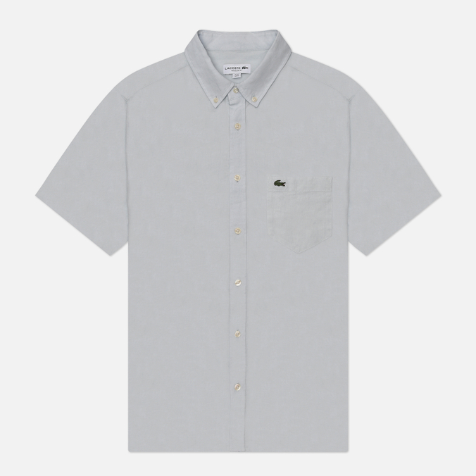 Мужская рубашка Lacoste Regular Fit Button-Up Collar Linen