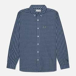 Lacoste Мужская рубашка Check Poplin Regular Fit