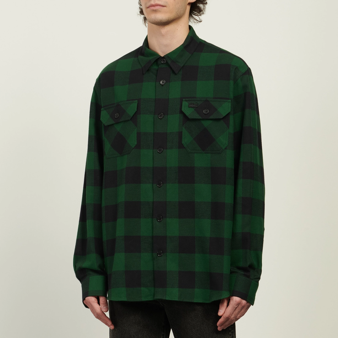 Lacoste Мужская рубашка Plaid Cotton