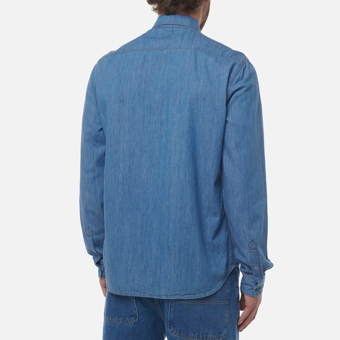 Lacoste Мужская рубашка Regular Fit Lightweight Denim