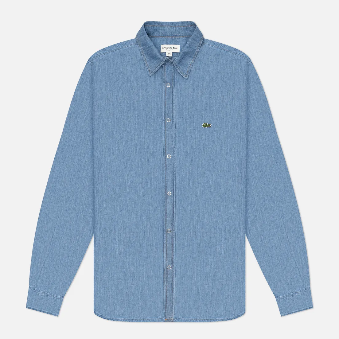 Lacoste Мужская рубашка Regular Fit Lightweight Denim
