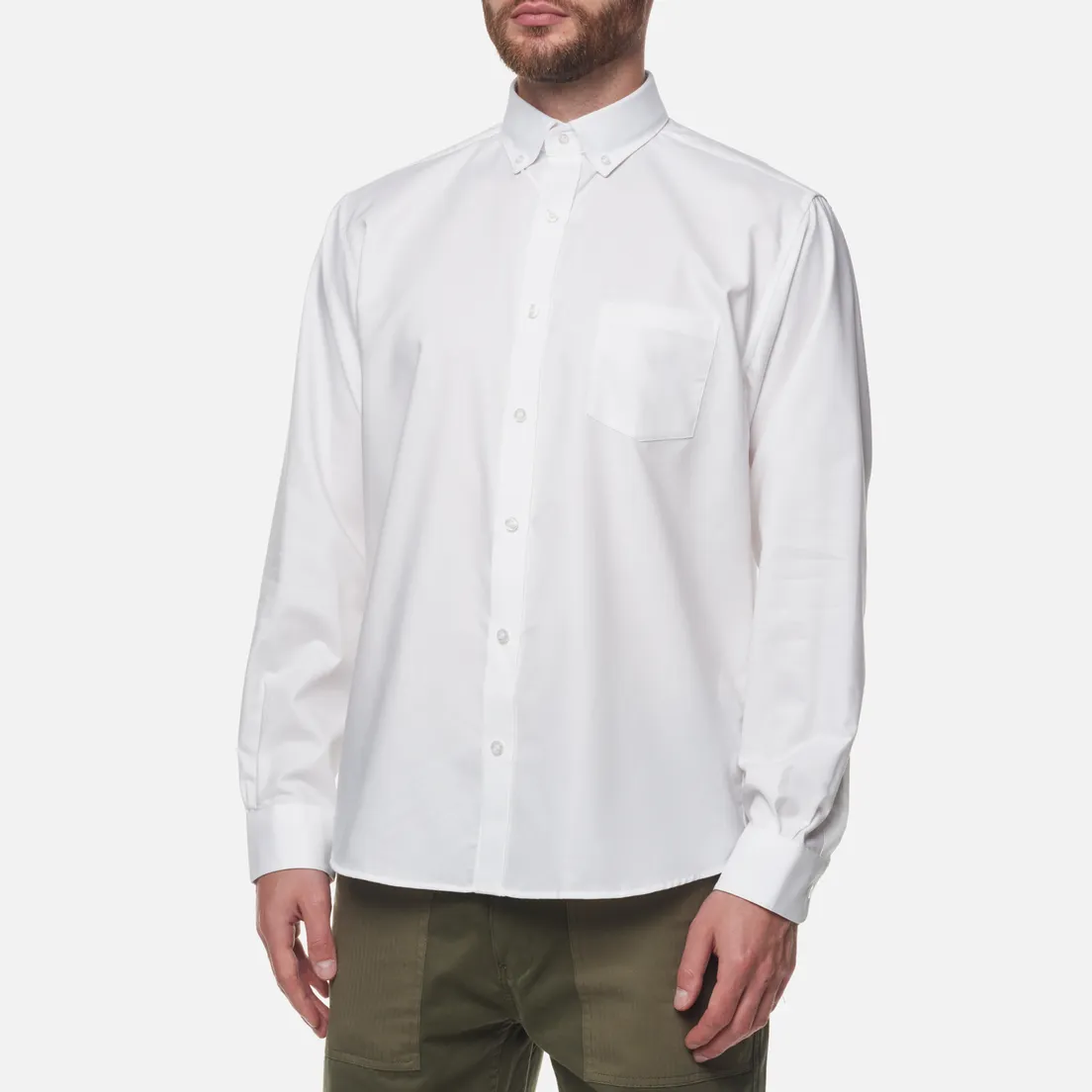 Lacoste Мужская рубашка Regular Fit Cotton Mini Pique