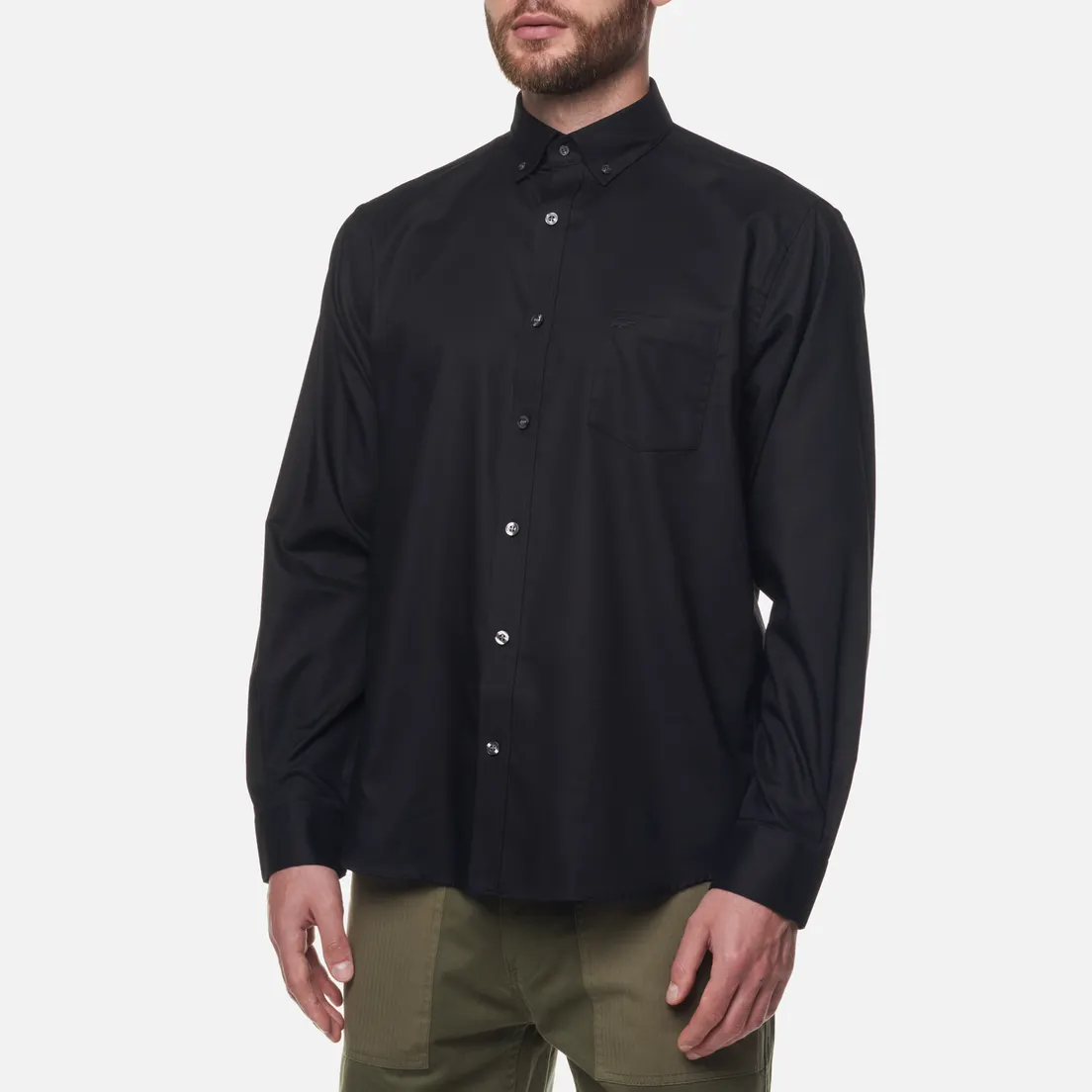 Lacoste Мужская рубашка Regular Fit Cotton Mini Pique