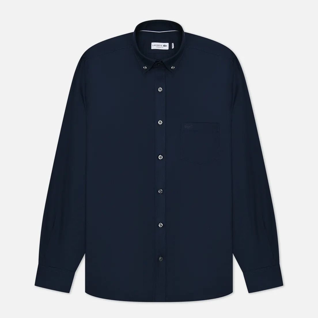 Lacoste Мужская рубашка Regular Fit Cotton Mini Pique