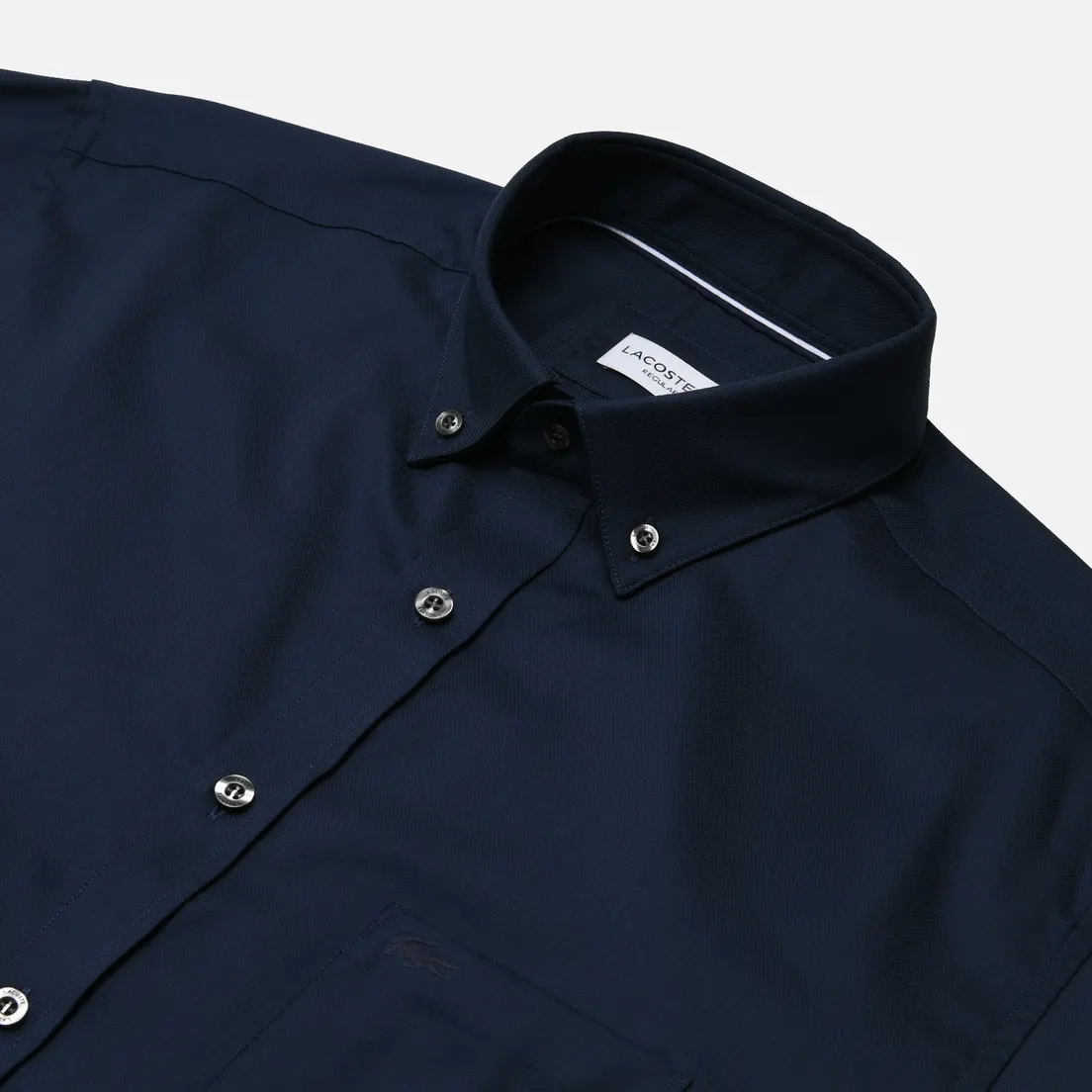 Lacoste Мужская рубашка Regular Fit Cotton Mini Pique