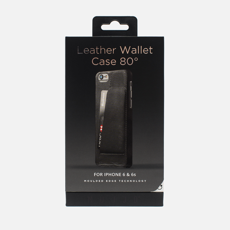 Mujjo Чехол Leather Wallet 80 IPhone 6/6s