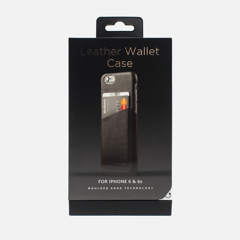 Mujjo Чехол Leather Wallet IPhone 6/6s