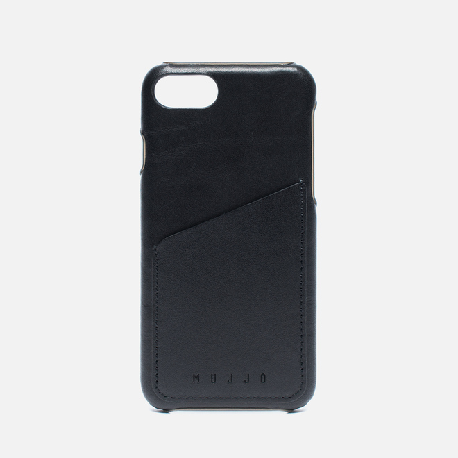 Чехол Mujjo Leather Wallet iPhone 7 Black