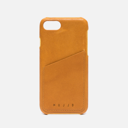 Чехол Mujjo Leather Wallet iPhone 7 Tan