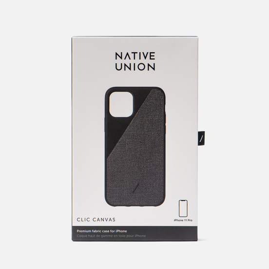 Чехол Native Union Clic Canvas iPhone 11 Pro Black