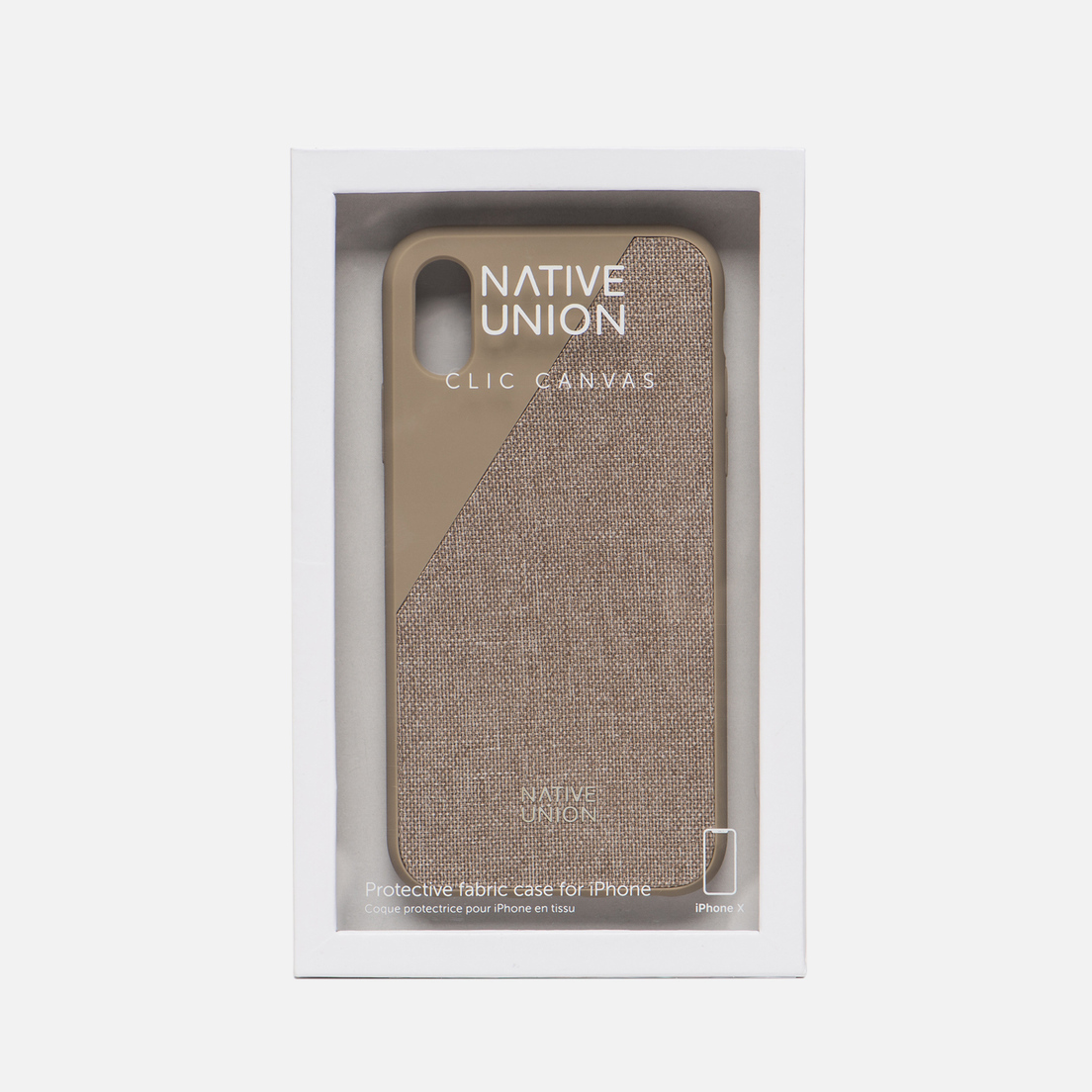 Native Union Чехол Clic Canvas iPhone X