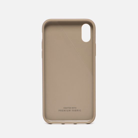 Чехол Native Union Clic Canvas iPhone X Beige