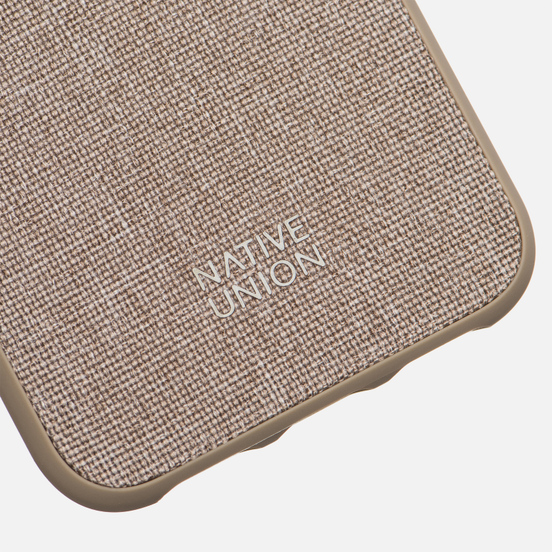 Чехол Native Union Clic Canvas iPhone X Beige