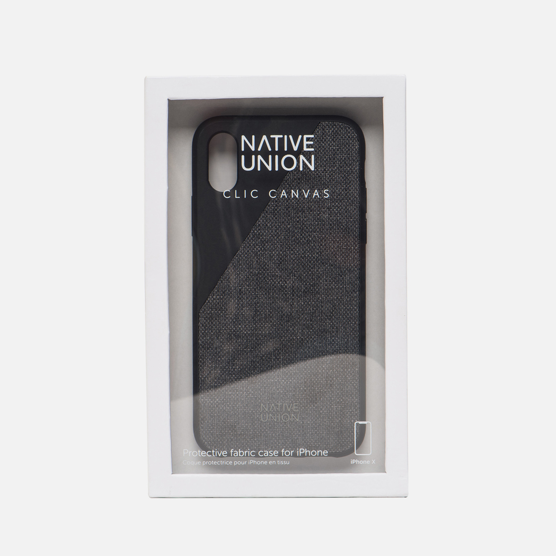 Native Union Чехол Clic Canvas iPhone X