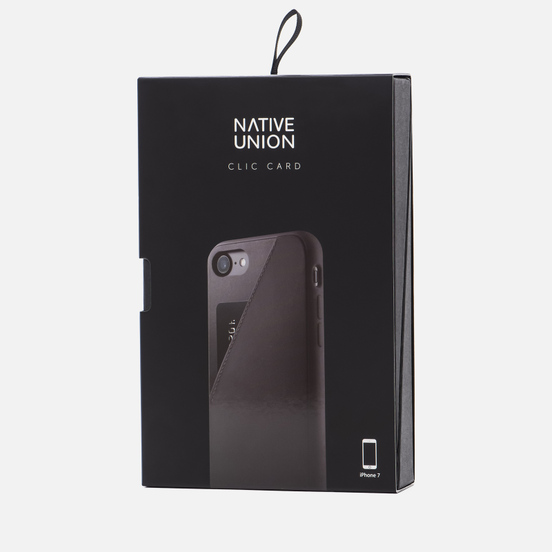 Чехол Native Union Clic Card iPhone 7 Black