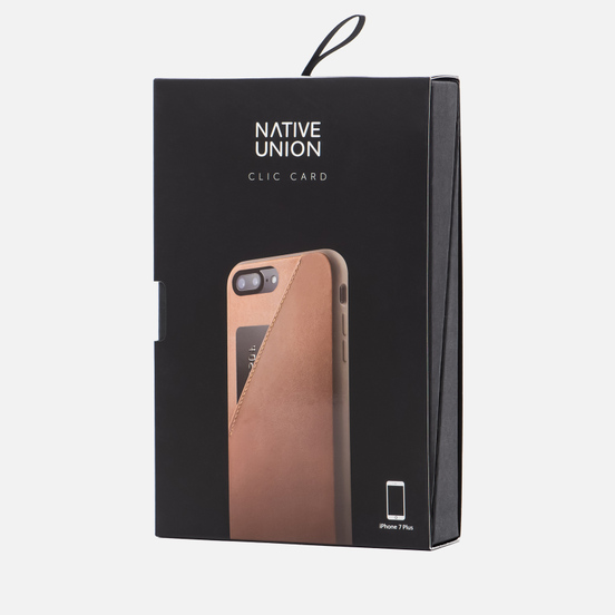 Чехол Native Union Clic Card iPhone 7 Plus Taupe