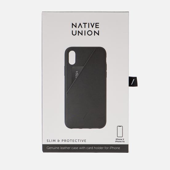 Чехол Native Union Clic Card iPhone X/Xs Black