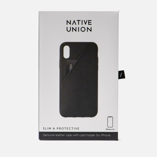 Чехол Native Union Clic Card iPhone Xr Black