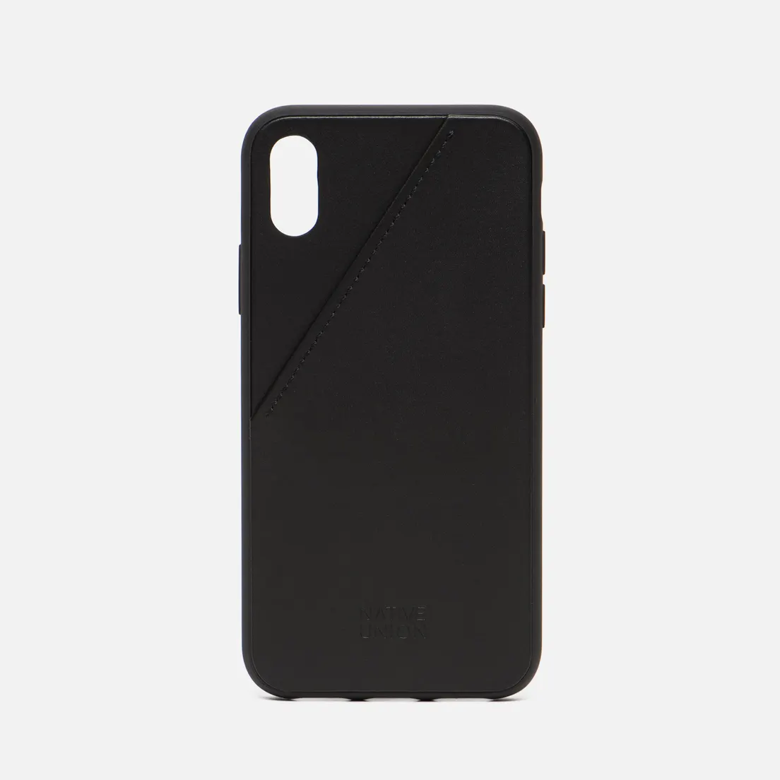 Native Union Чехол Clic Card Leather iPhone X
