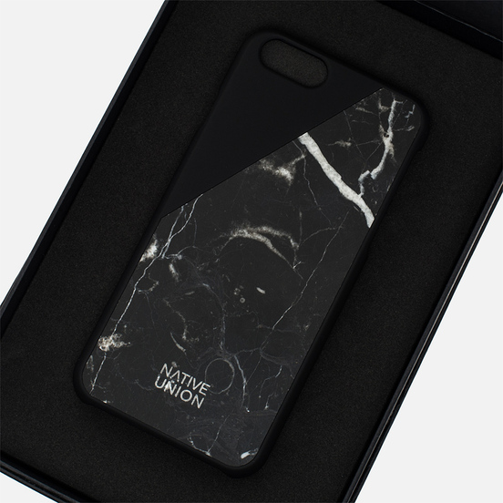 Чехол Native Union Clic Marble IPhone 6/6s Black
