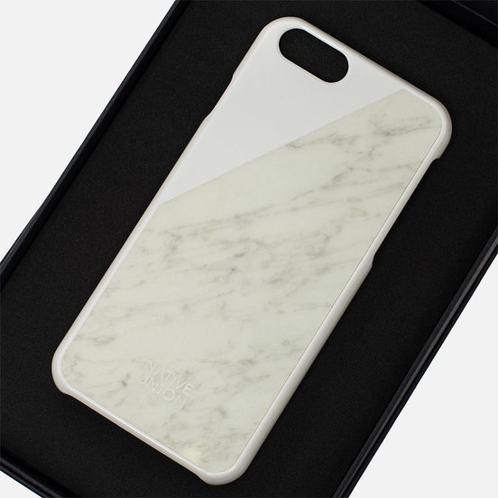 Чехол Native Union Clic Marble IPhone 6/6s White