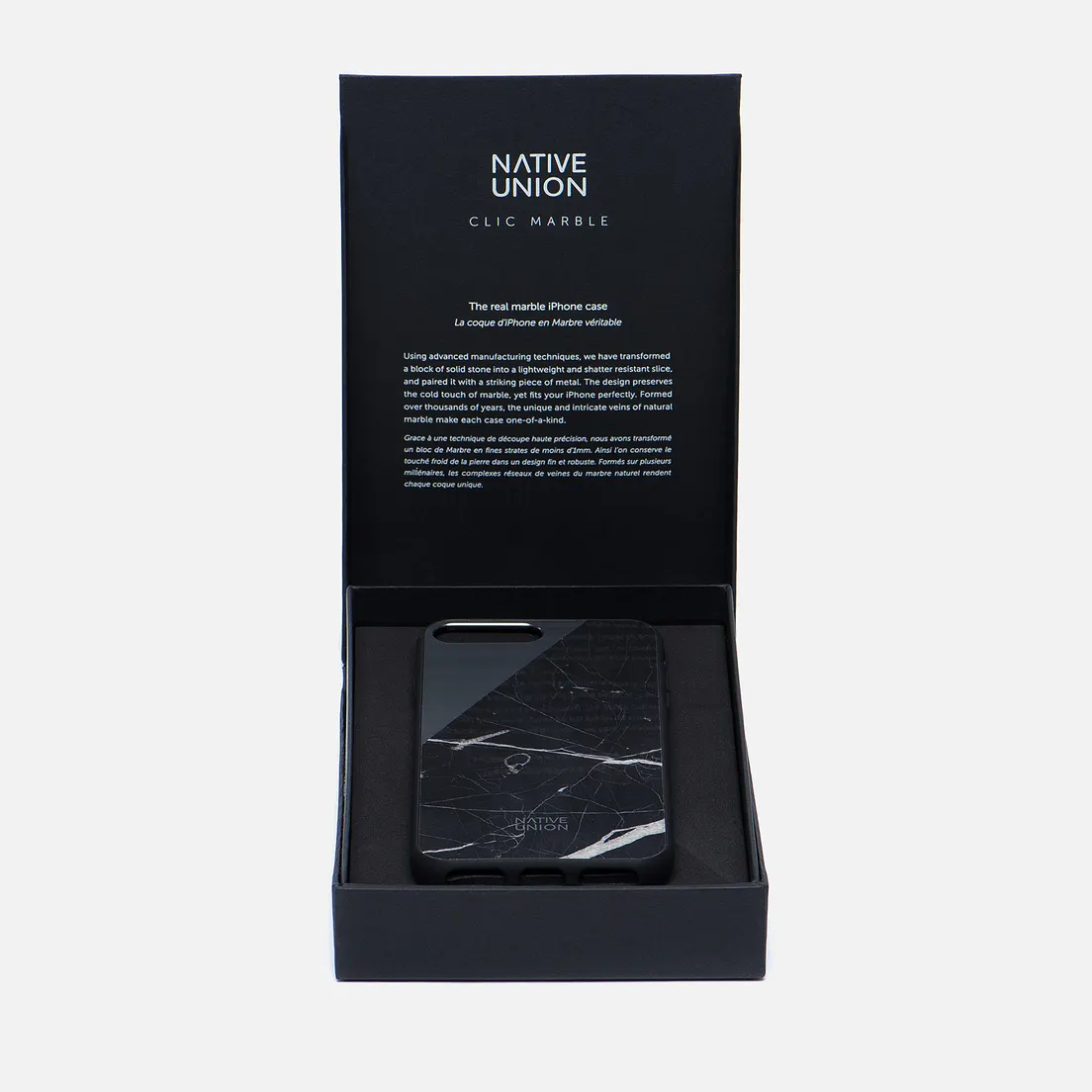 Native Union Чехол Clic Marble iPhone 7 Plus