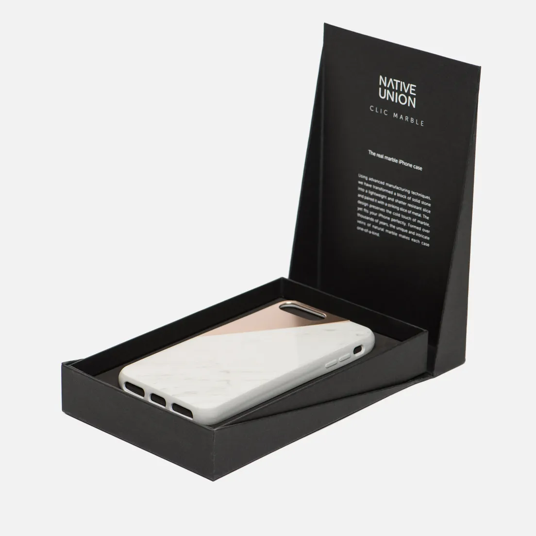 Native Union Чехол Clic Marble iPhone 7 Plus