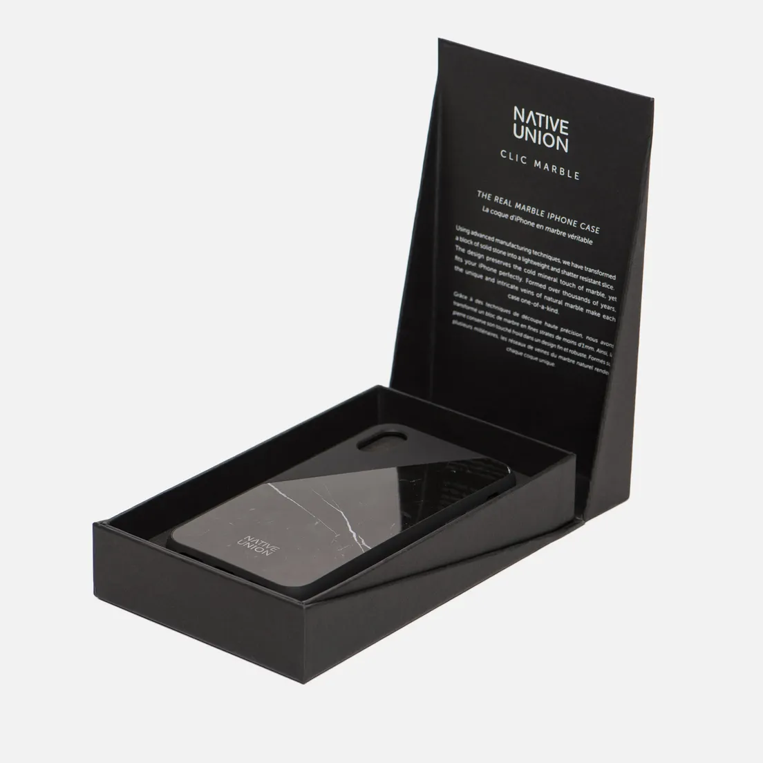 Native Union Чехол Clic Marble iPhone X