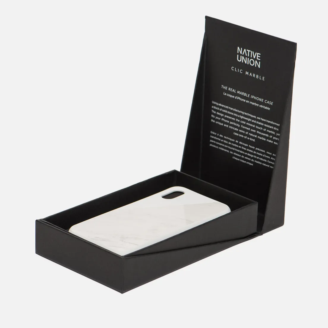 Native Union Чехол Clic Marble iPhone X