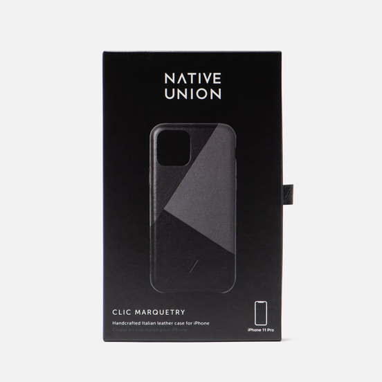 Чехол Native Union Clic Marquetry iPhone 11 Pro Black