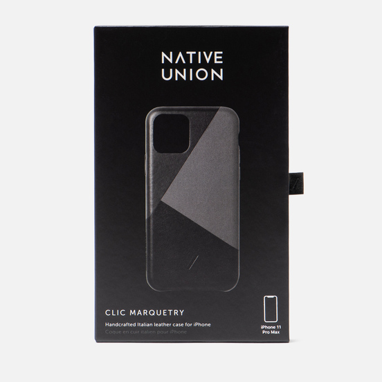 Чехол Native Union Clic Marquetry iPhone 11 Pro Max Black