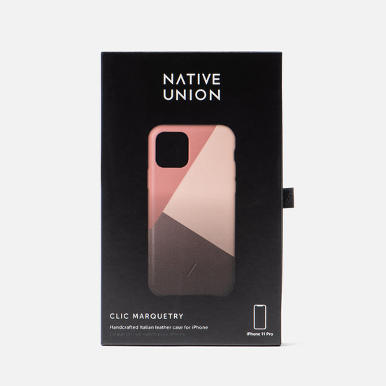 Чехол Native Union Clic Marquetry iPhone 11 Pro Rose