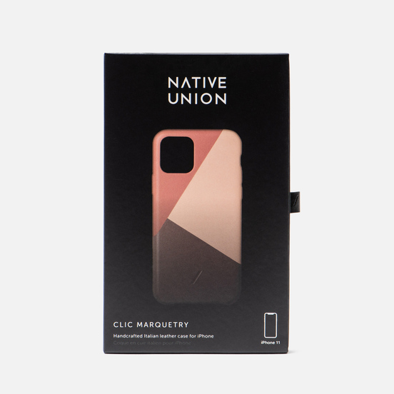Чехол Native Union Clic Marquetry iPhone 11 Rose