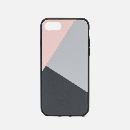 Чехол Native Union Clic Marquetry iPhone 7/8 Pink/Blue/Grey
