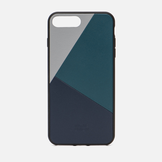 Чехол Native Union Clic Marquetry iPhone 7/8 Plus Grey/Dark Green/Dark Blue