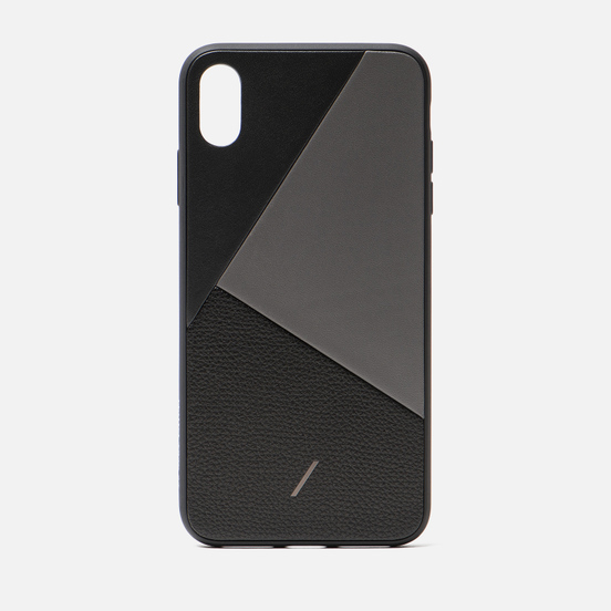 Чехол Native Union Clic Marquetry iPhone Xs Max Black