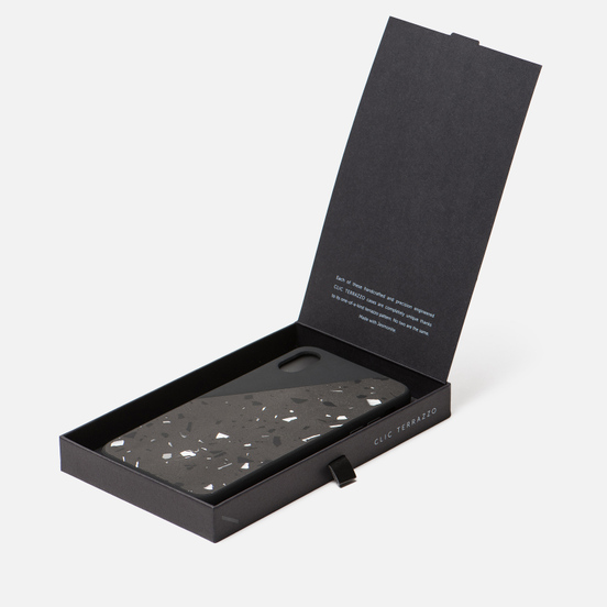 Чехол Native Union Clic Terrazzo iPhone Xs Max Black