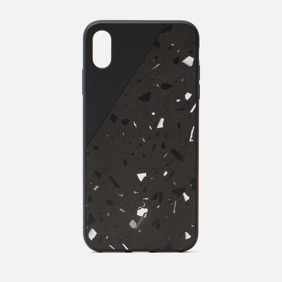 Чехол Native Union Clic Terrazzo iPhone Xs Max Black