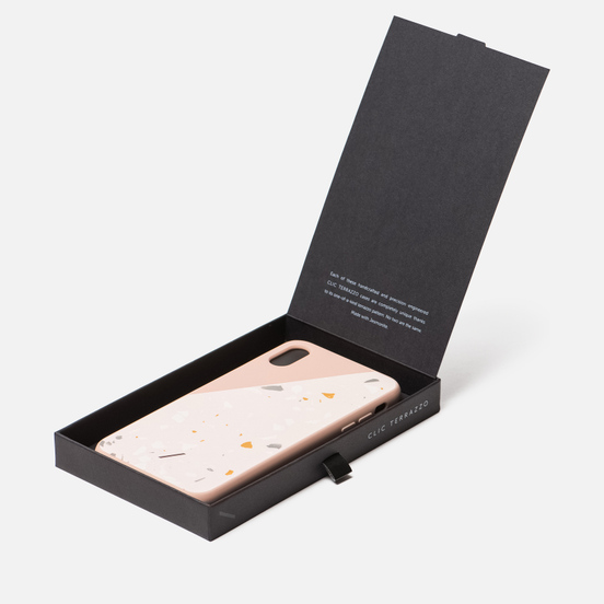 Чехол Native Union Clic Terrazzo iPhone Xs Max Rose