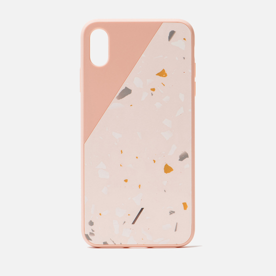 Чехол Native Union Clic Terrazzo iPhone Xs Max Rose
