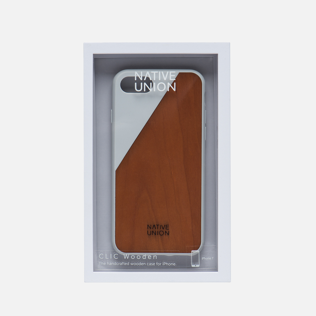 Native Union Чехол Clic Wooden iPhone 7